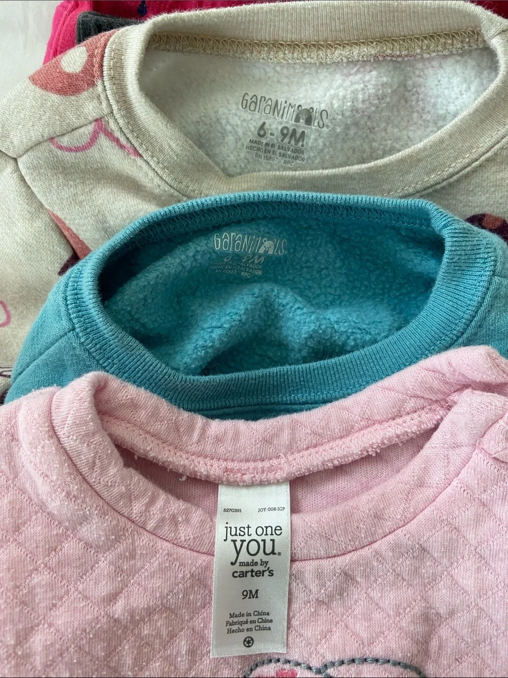 Baby Girls mix set - 17 pieces, onesies, pants, sweatshirts - Picture 13 of 14